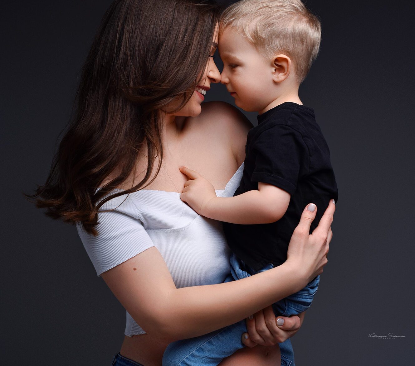 sesja ciążowa z synkiem